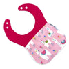 Classic Bib - Llama Pink