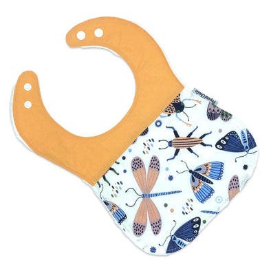 Classic Bib - Butterflies and Beetles