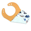 Classic Bib - Butterflies and Beetles