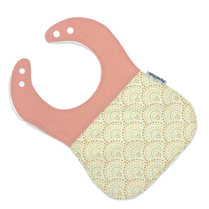 Classic Bib - Scallop Hearts