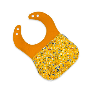 Classic Bib - Mustard Floral