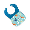 Classic Bib - Llamas Blue