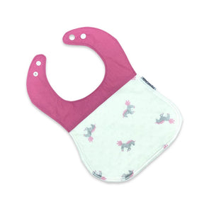 Classic Bib - Silver Unicorn