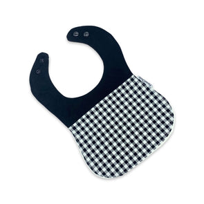 Classic Bib - Gingham Black