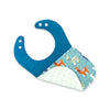 Classic Bib - Llamas Blue