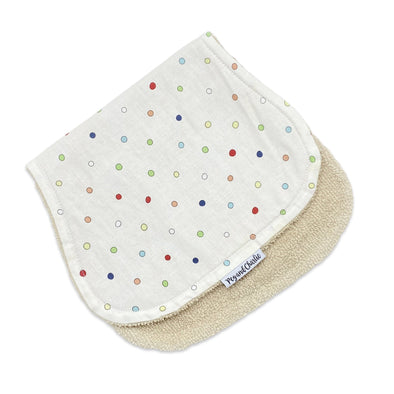 Burp Cloth - Winter Dots