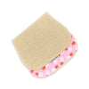 Burp Cloth - Tossed Pineapples Pink