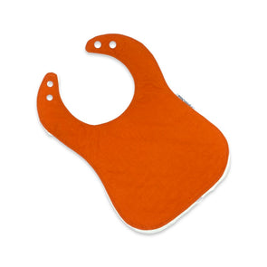 Classic Bib - Pumpkin Orange