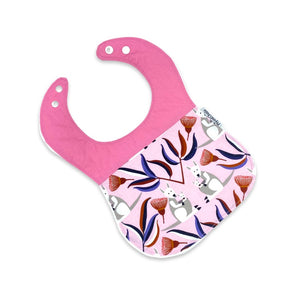 Classic Bib - Kangaroo Pink