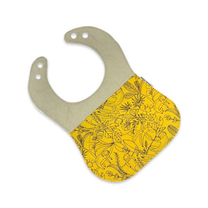 Classic Bib - Sloth Mustard