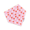 Gift Set - Dribble Bib, Burp Cloth & Teething Ring - Tossed Pineapples Pink