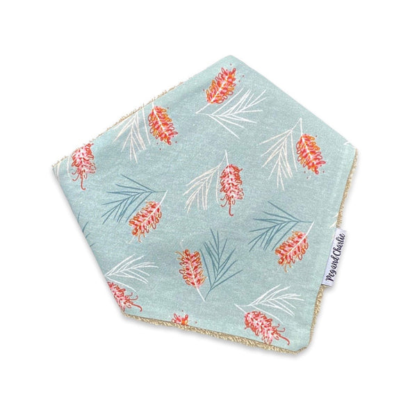 Gift Set - Dribble Bib, Burp Cloth & Teething Ring - Bottle Brush