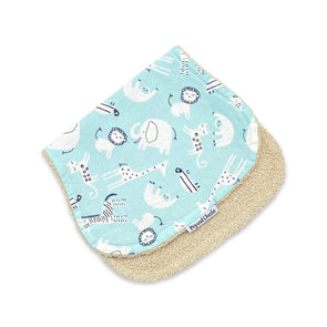 Burp Cloth - Tossed Jungle Jade