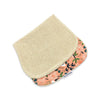 Burp Cloth - Apricot Floral