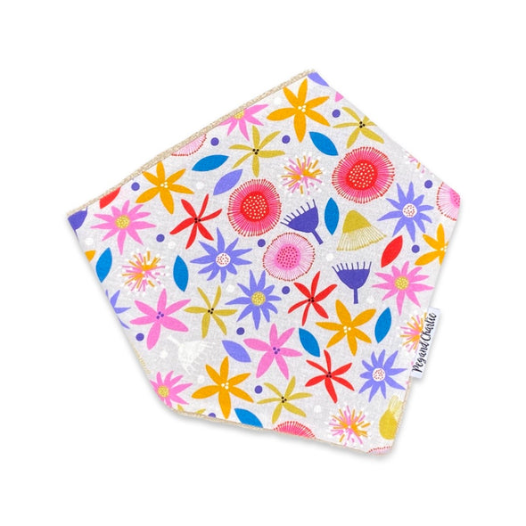 Bandana Dribble Bib - Evelyn's Floral