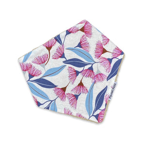 Bandana Dribble Bib - Gumnut Flowers