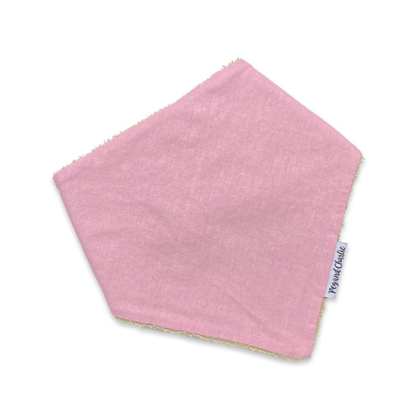 Bandana Dribble Bib - Dusty Pink