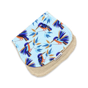 Burp Cloth - Kingfisher