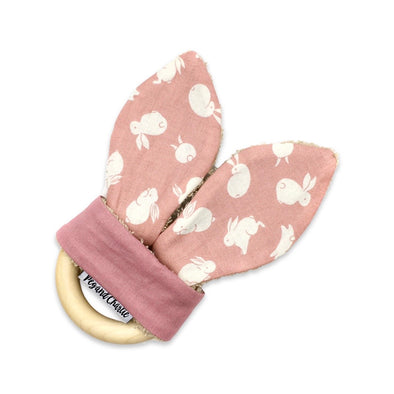 Teething Ring - Bunny Blush