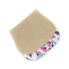 Gift Set - Dribble Bib, Burp Cloth & Teething Ring - Gumnut Flowers