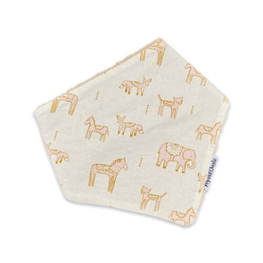 Bandana Dribble Bib - Dahlia Pink