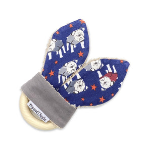 Teething Ring - Bulldogs