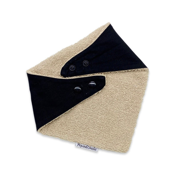 Bandana Dribble Bib - Black