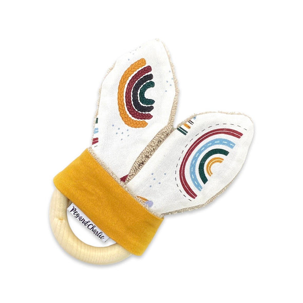 Teething Ring - Boho Rainbow