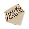 Bandana Dribble Bib - Leopard Print