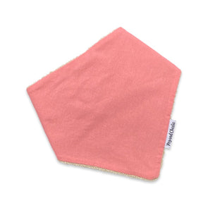 Bandana Dribble Bib - Coral Pink