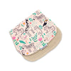 Gift Set - Dribble Bib, Burp Cloth & Teething Ring - Peach Love Jungle