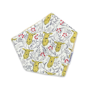 Bandana Dribble Bib - Fall Deer