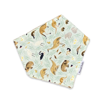 Bandana Dribble Bib - Australian Animals