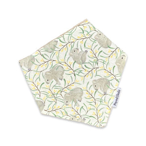 Bandana Dribble Bib - Koala and Wattle