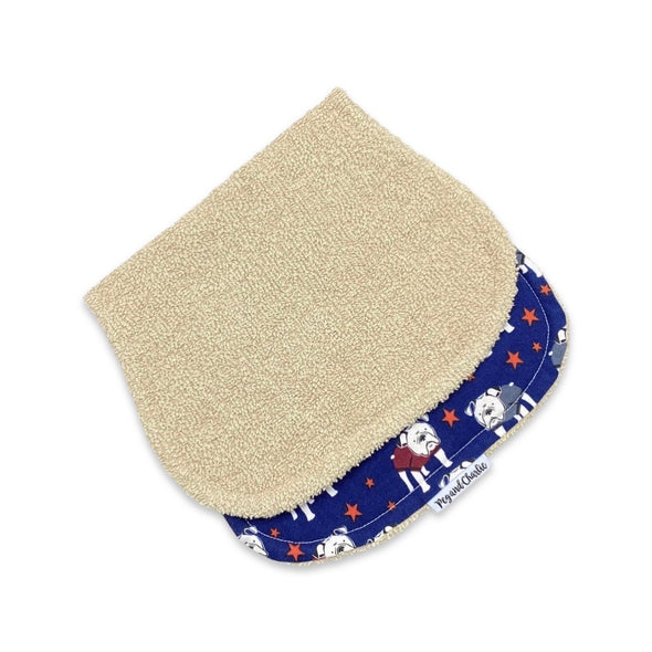 Burp Cloth - Bulldogs